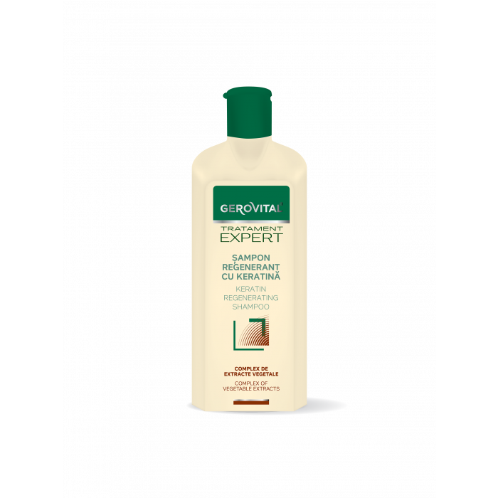 Gerovital Tratament Expert Sampon Regenerant cu Keratina 400ml