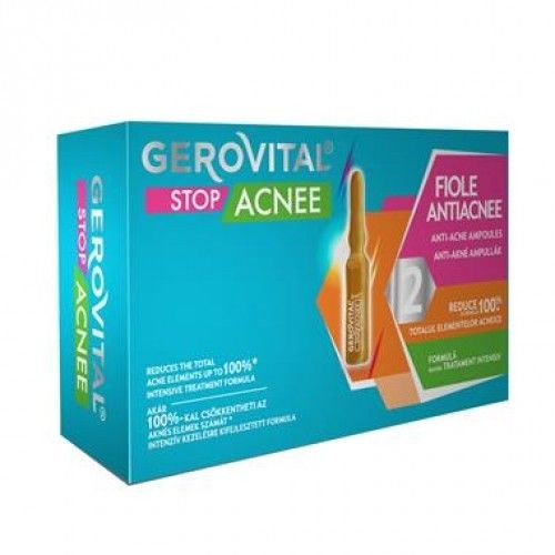 Gerovital Stop Acnee Fiole Antiacnee 2ml x 10fi