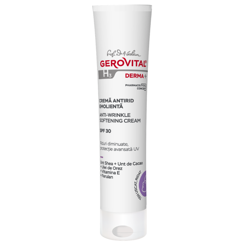 Gerovital H3 Derma+ Crema Antirid Emolienta SPF30 30ml