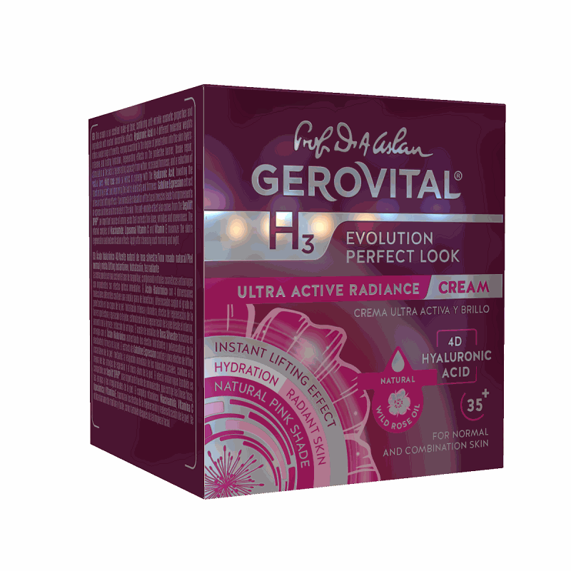 Gerovital H3 Evolution Cr Ultra Activa si Luminozitate 50ml