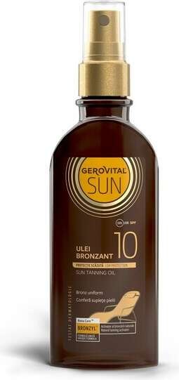 Gerovital Sun Ulei Bronzant SPF10 150ml