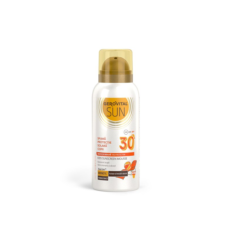 Gerovital Sun Spuma Protectie pt Copii SPF30 100ml