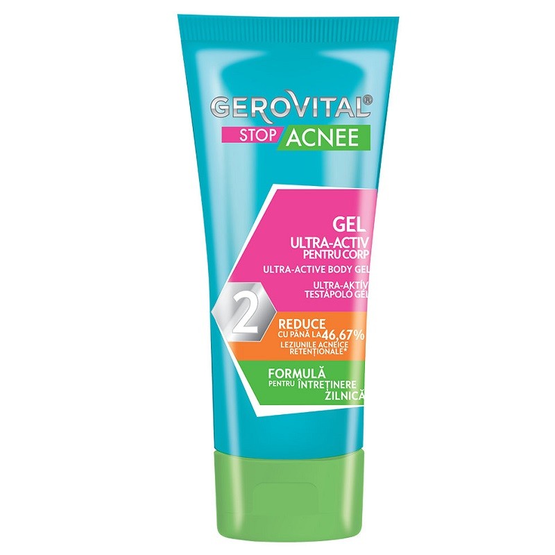 Gerovital Stop Acnee Gel Ultra Activ pt Corp 50ml