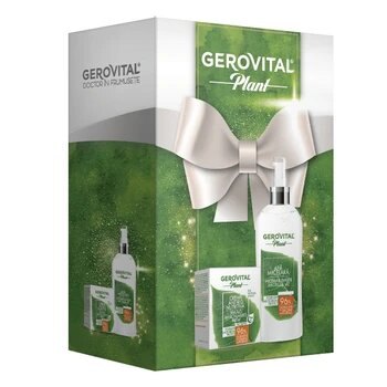 Gerovital Plant Caseta Crema Antirid Nutritiva 50ml+Apa Micelara 150ml