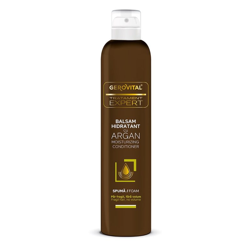 Gerovital Tratament Expert Balsam Hidratant cu Argan spuma 200ml