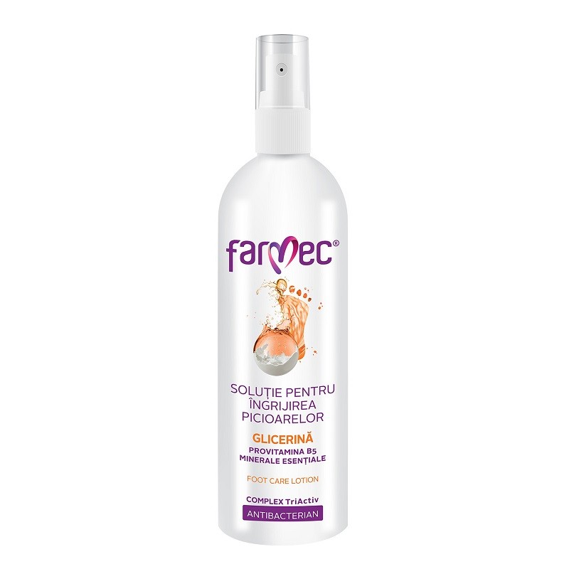 Farmec Solutie pt Ingrijirea Picioarelor Antimicrobian 200ml