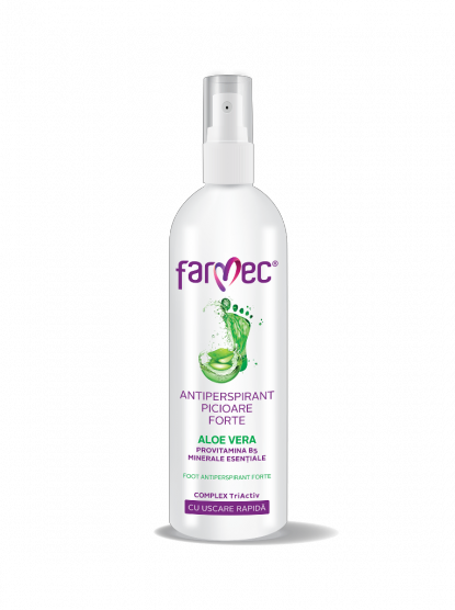 Farmec Antiperspirant Picioare Forte cu Aloe Vera 200ml