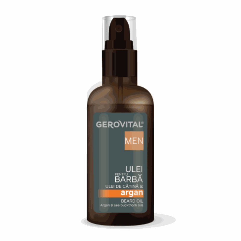 Gerovital Men Ulei pt Barba Ulei de Catina si Argan 100ml