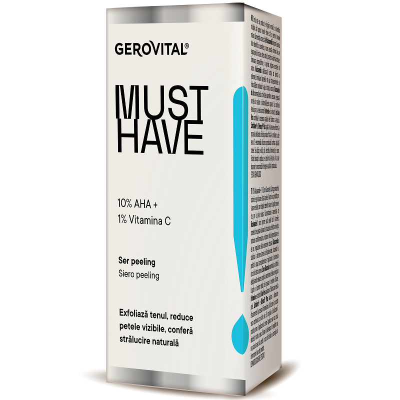 Gerovital Must Have Ser Peeling 10%AHA 30ml