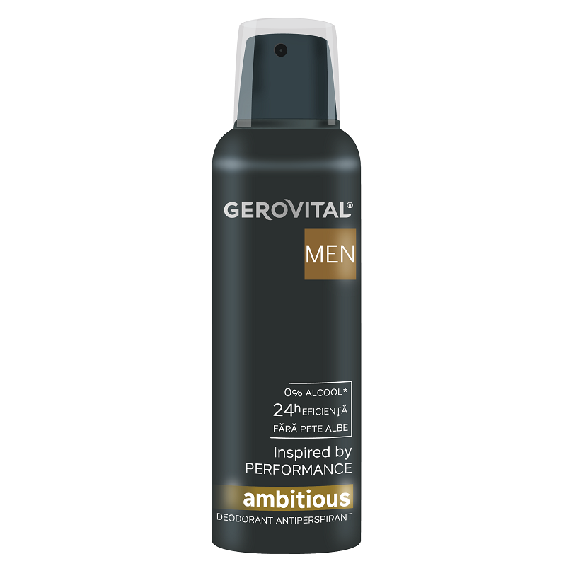 Gerovital Men Deo Ambitious 24h Eficienta 150ml