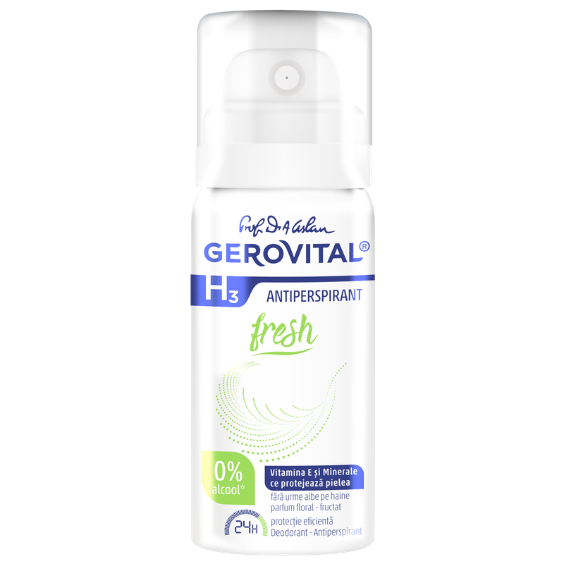 Gerovital H3 Antiperspirant Fresh 40ml