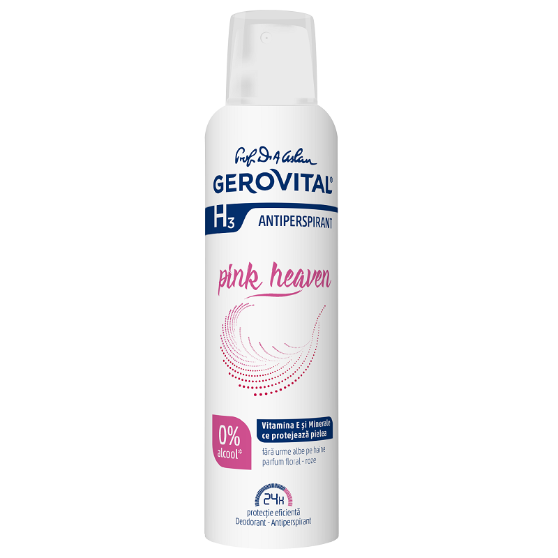 Gerovital H3 Antiperspirant Pink Heaven 150ml