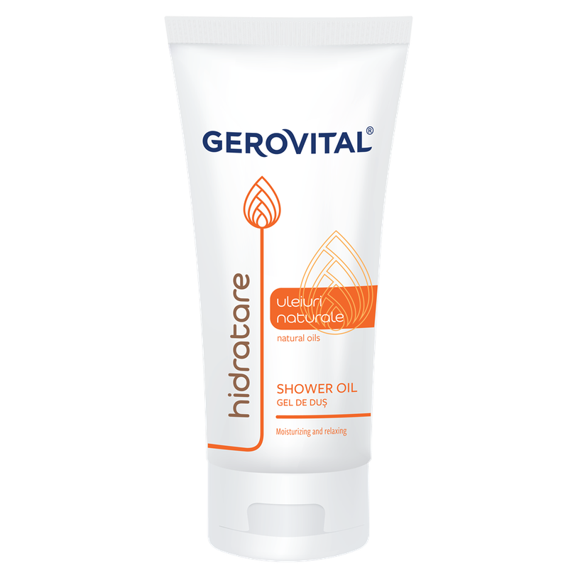 Gerovital Hidratare Gel Dus Uleiuri Naturale 100ml