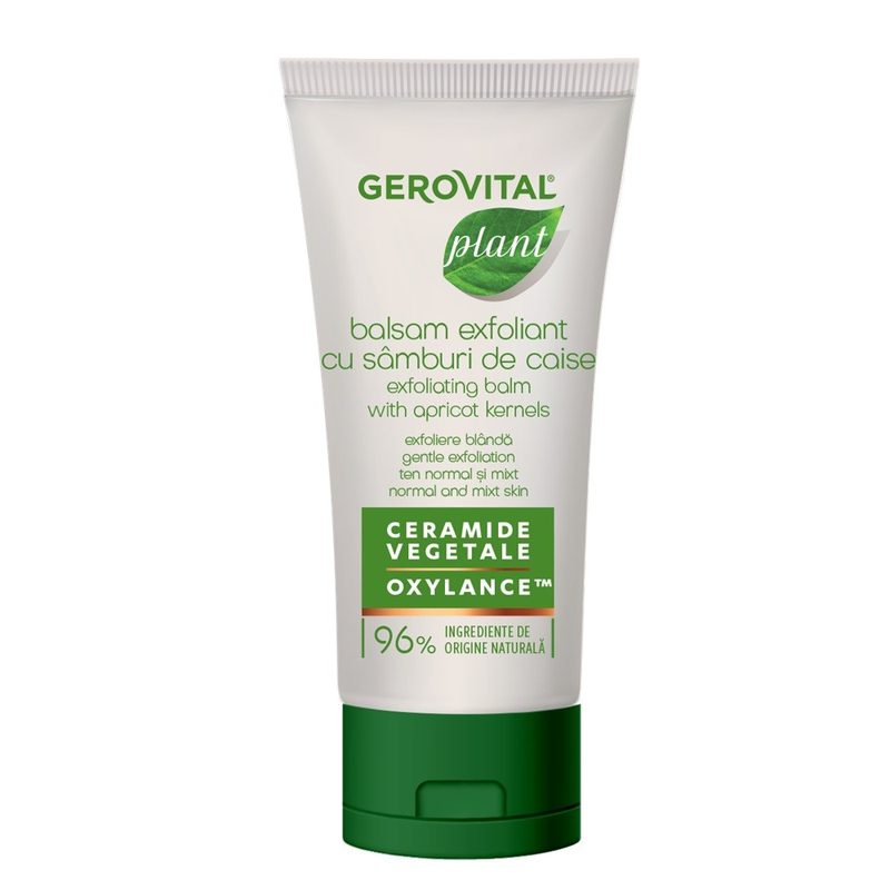 Gerovital Plant Balsam Exfoliant cu Samburi de Caise 100ml