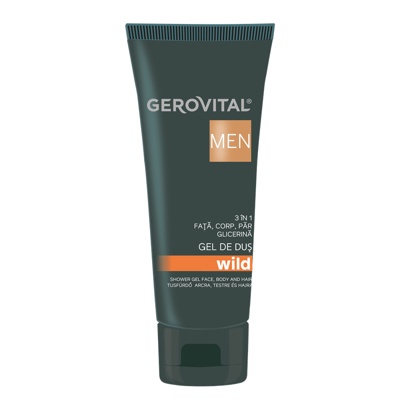 Gerovital Men Gel de Dus Wild 3in1 100ml