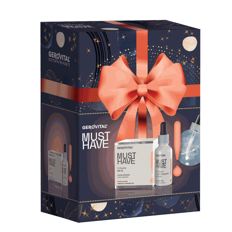 Gerovital Must Have Caseta Ser Contur Ochi 30ml+Crema Hidratanta 50ml