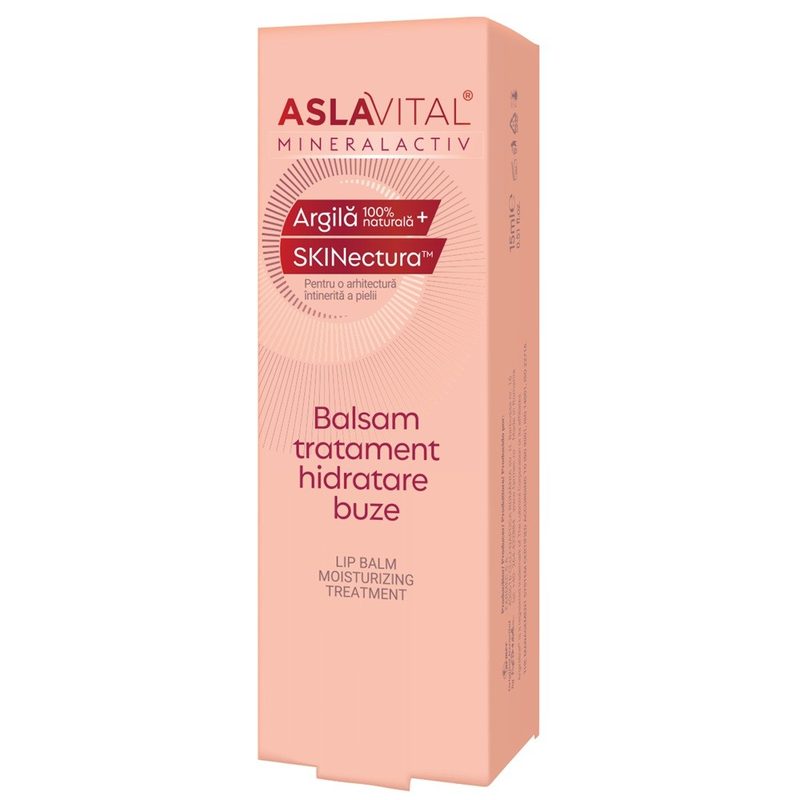 Aslavital Mineralactiv Balsam Buze 15ml