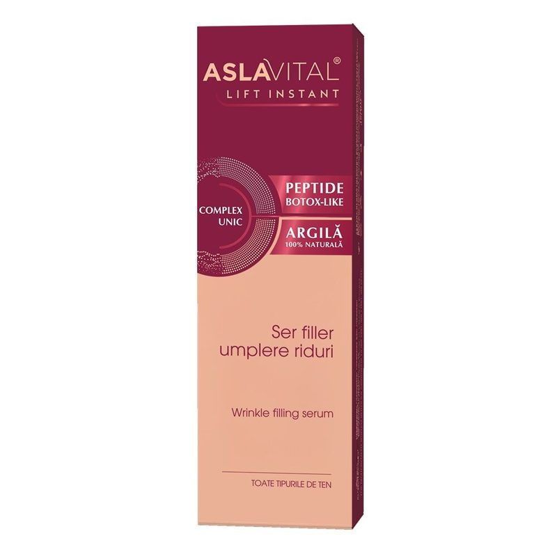 Aslavital Lift Instant Ser Filler Riduri Botox Like 15ml