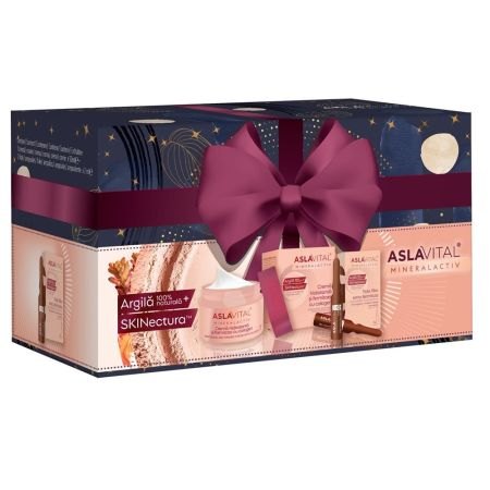 Aslavital Mineralactiv Caseta 4475 Crema Colagen SPF15+Fiole Colagen