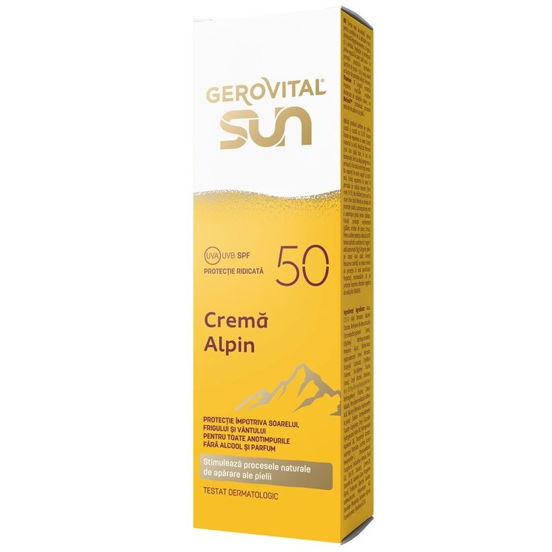 Gerovital Sun Crema Alpin SPF50 50ml