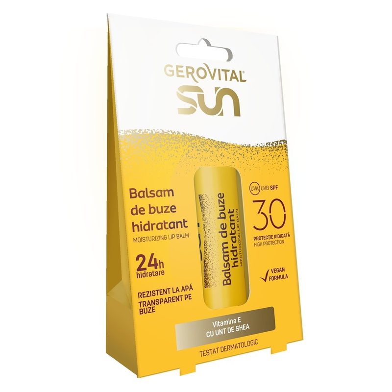 Gerovital Sun Balsam Buze Hidratant SPF30 5,7ml