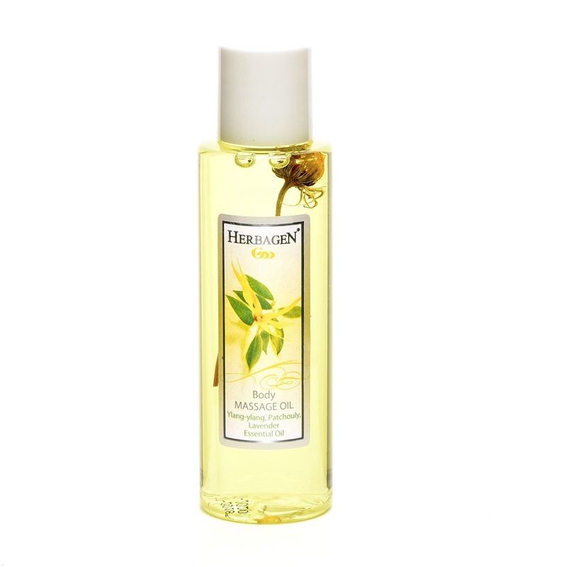 Herbagen Ulei de Masaj Relaxant cu Ylang-Ylang Patchoulli si Lavanda 100ml