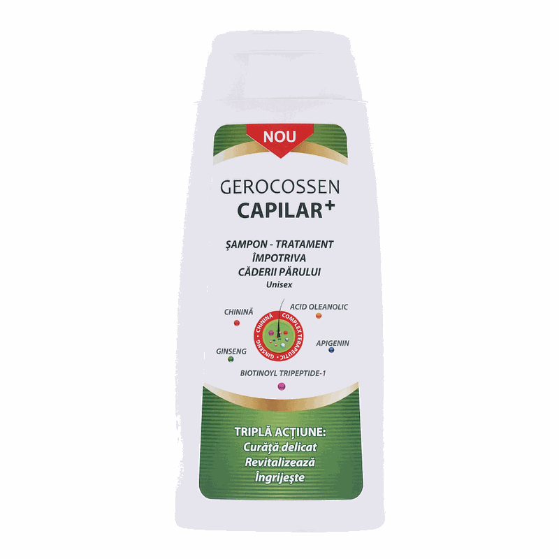 Gerocossen Capilar+ Sampon Tratament impotriva Caderii Parului 275ml