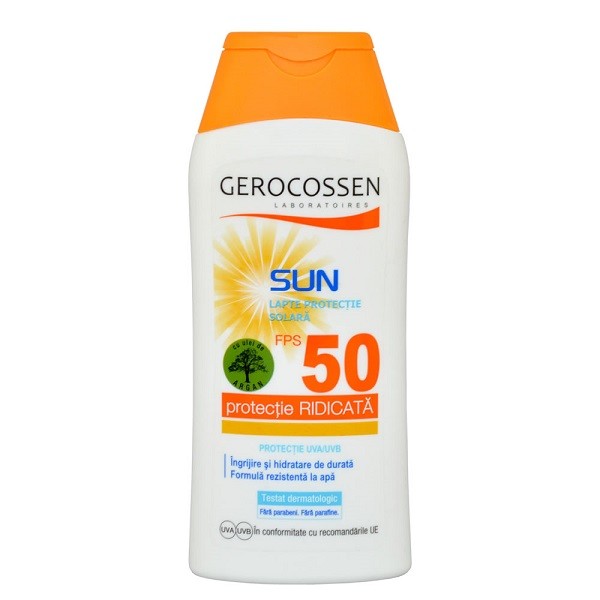Gerocossen Sun Lapte pt Protectie Solara SPF50 200ml