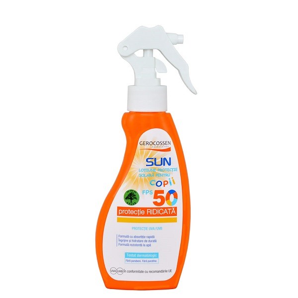 Gerocossen Sun Spray de Protectie Solara pt Copii SPF50 200ml