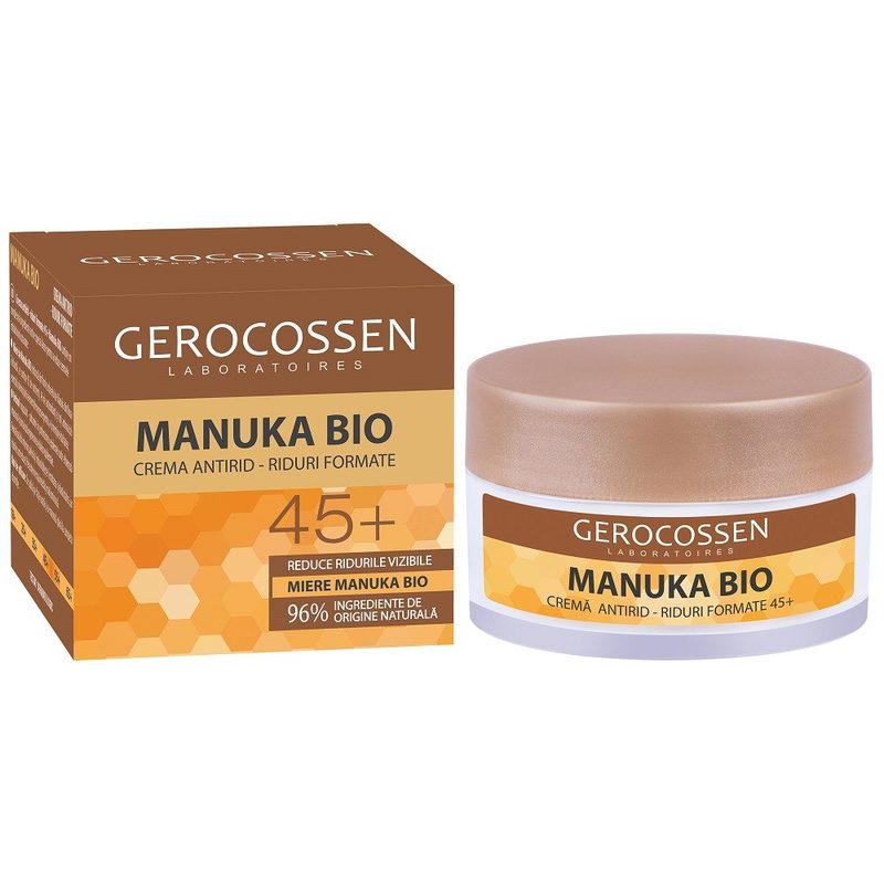 Gerocossen Manuka Bio Crema pt Riduri Formate cu Miere 45+ 50ml