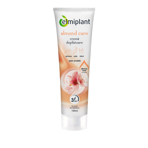 Elmiplant Crema Depilatoare Piele Sensibila Almond Care 150ml