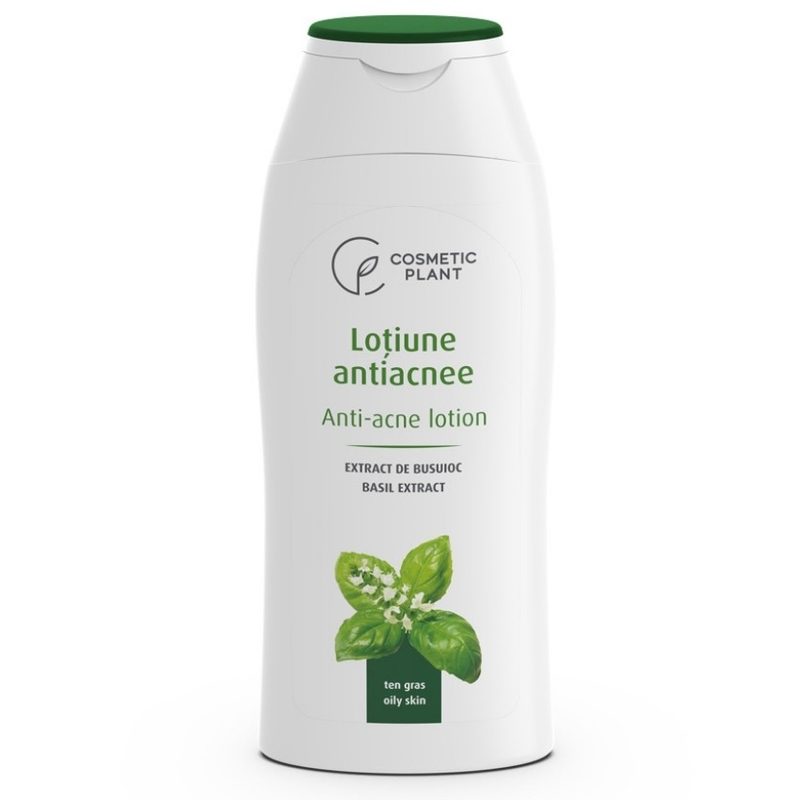 Cosmetic Plant Lotiune Antiacnee cu Extract de Busuioc Ten Gras 200ml