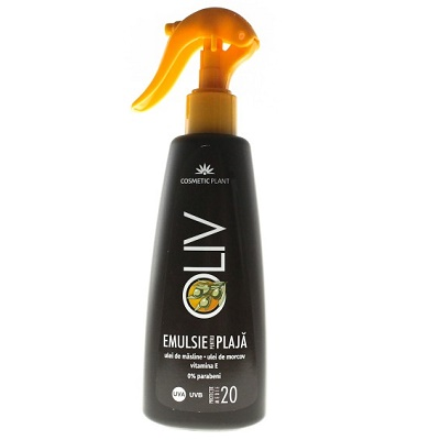 Cosmetic Plant Sun Oliv Emulsie Spray Plaja SPF20 200ml