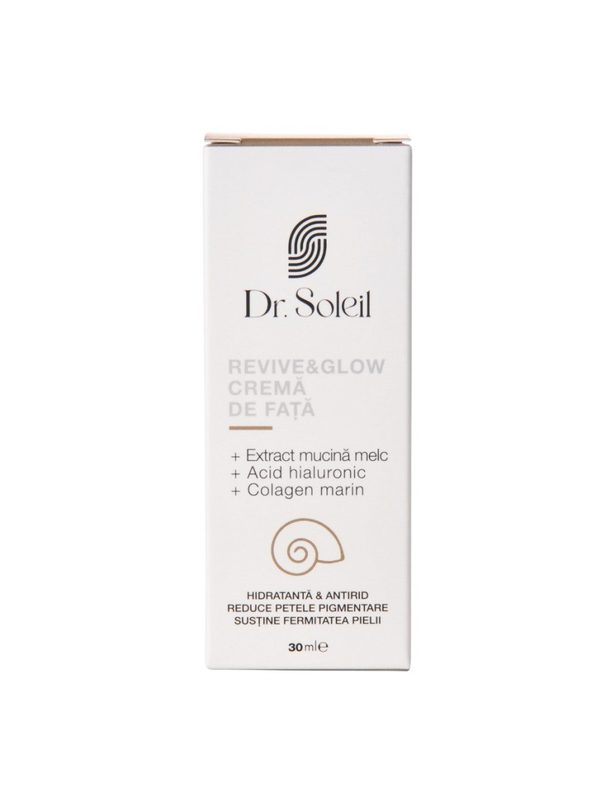 Dr Soleil Crema Fata Mucina Melc Revive&Glow 30ml