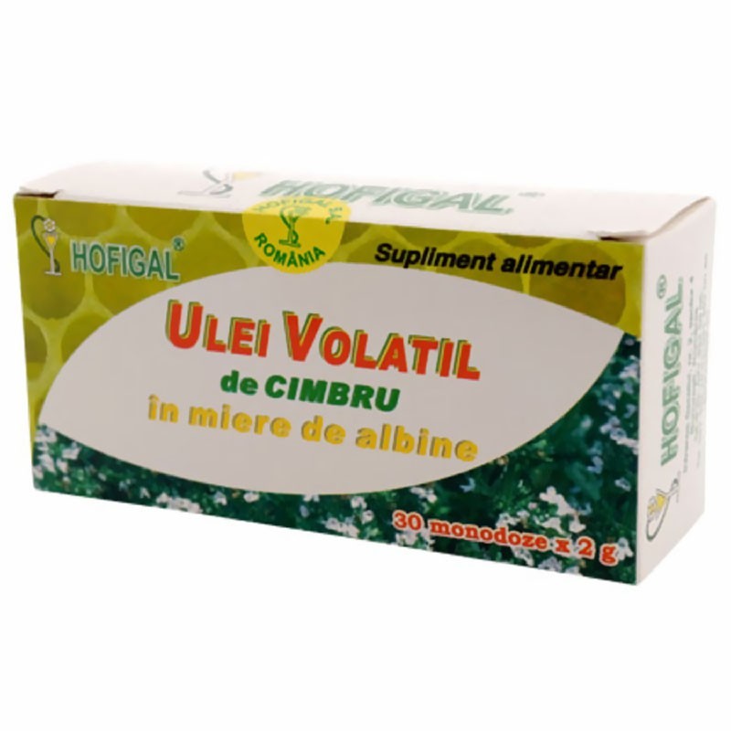 Hofigal Ulei Volatil de Cimbru in Miere de Albine x 30monodz