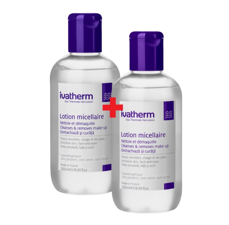 Ivatherm Lotiune Micelara 250ml Pachet 1+1 Gratis