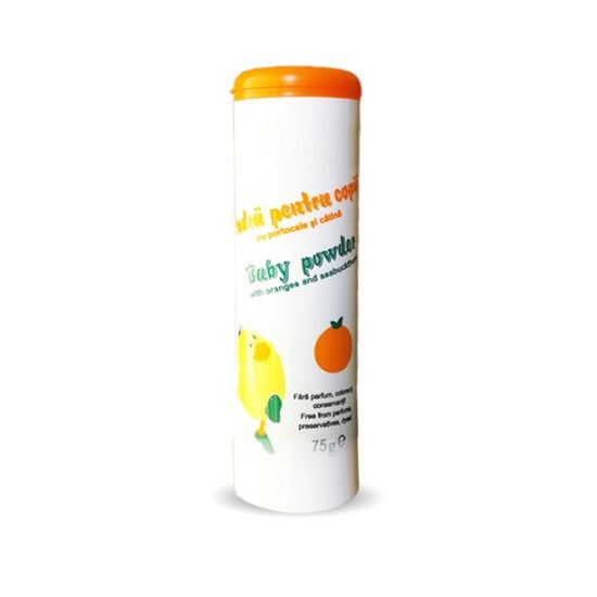 Mebra Pudra pt Copii Portocale si Catina 75g