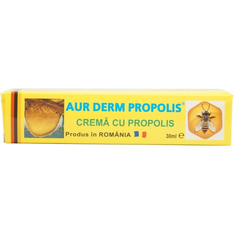 Aur Derm Crema cu Propolis 5% 30ml Laur Med