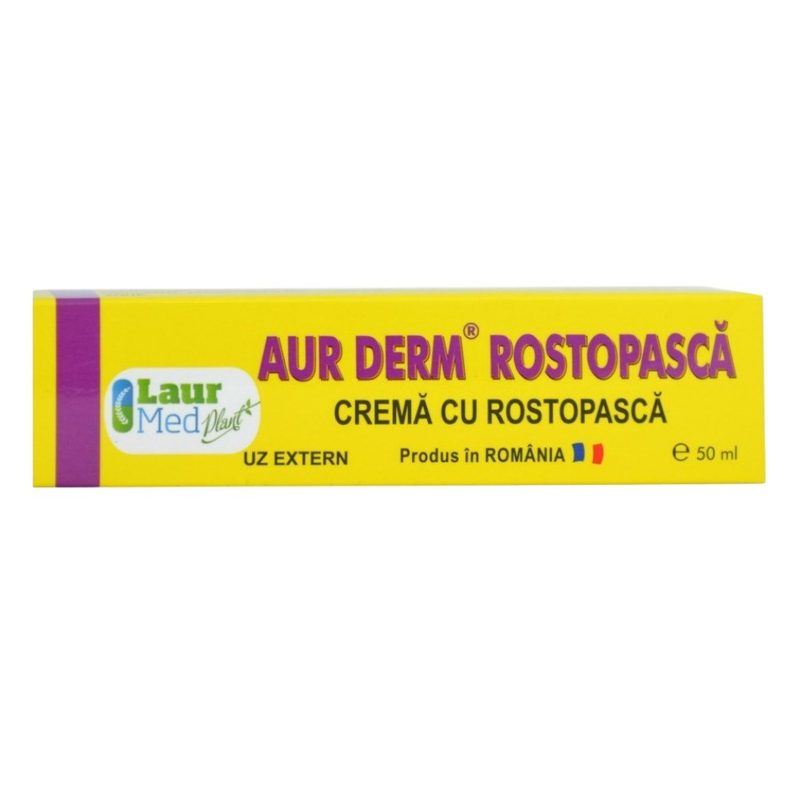 Aur Derm Crema cu Rostopasca si Rasina 50ml Laur Med