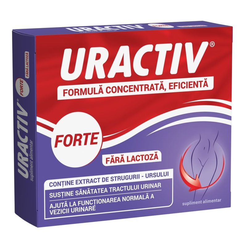 Uractiv Forte fara Lactoza x 10cps Terapia