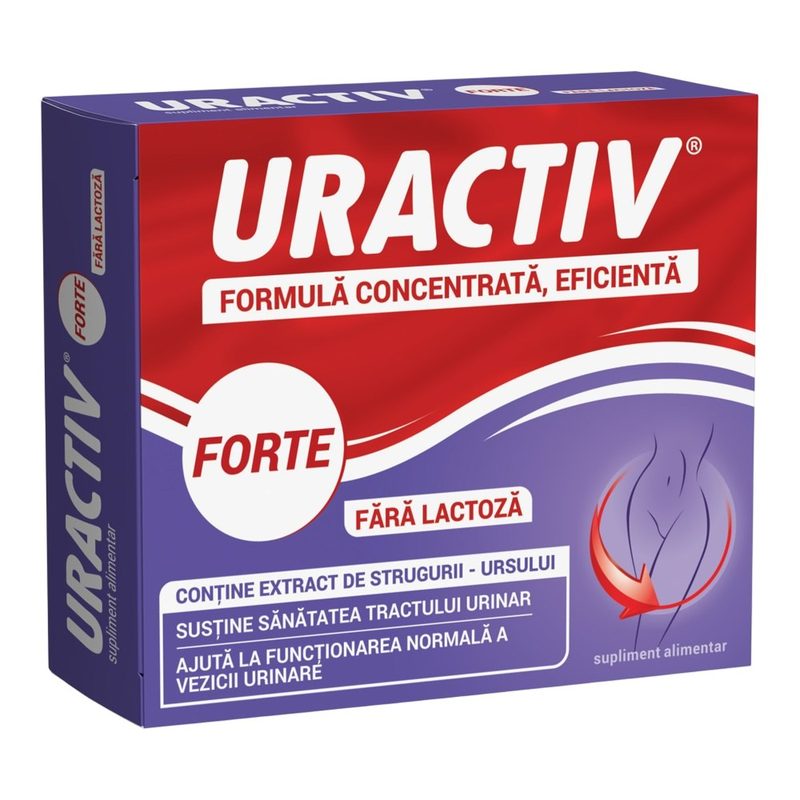 Uractiv Forte fara Lactoza x 20cps Terapia