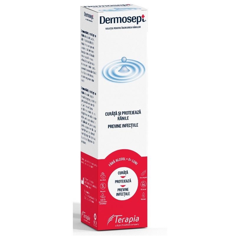 Dermosept Solutie Spray 150ml Terapia