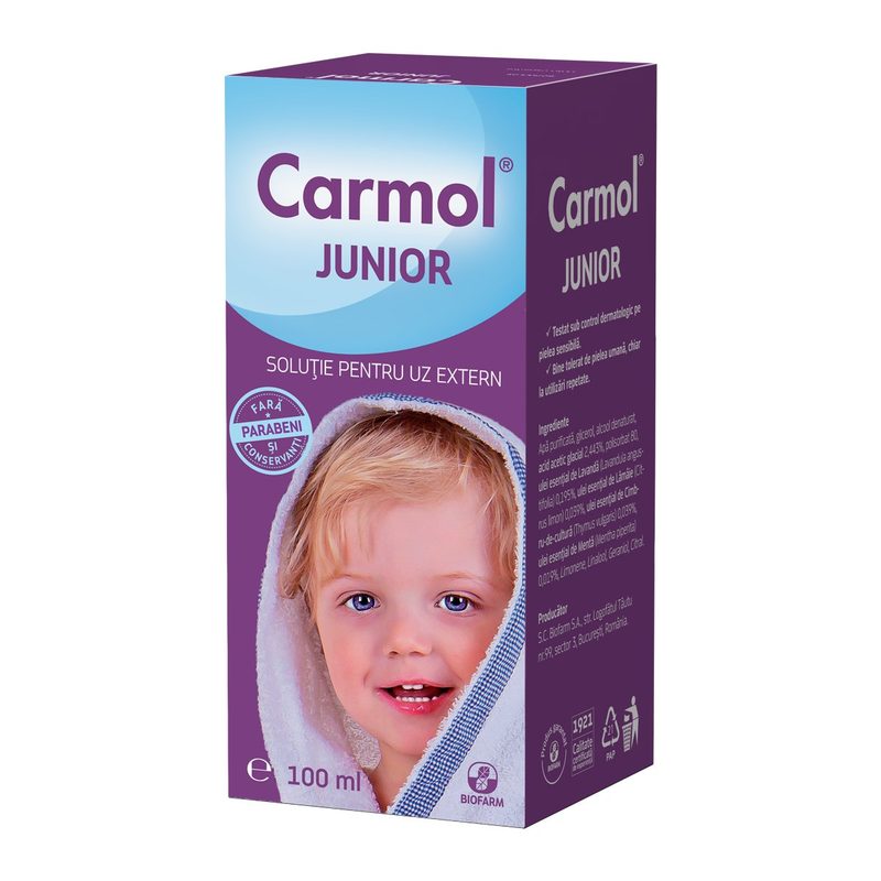 Carmol Junior sol 100ml Biofarm