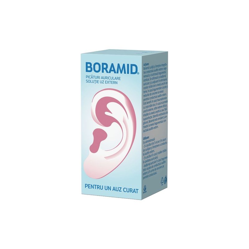 Boramid sol auriculara 10ml Biofarm
