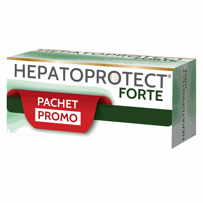 Hepatoprotect Forte PACHET PROMO 70cpr la pret de 50cpr Biofarm