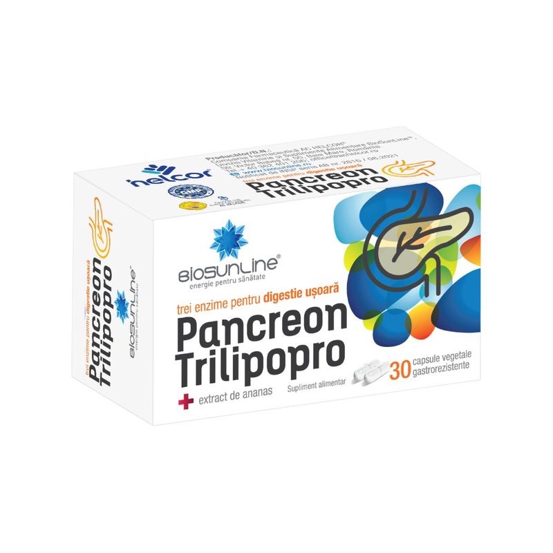 Pancreon Trienzym x 30cps BioSunLine