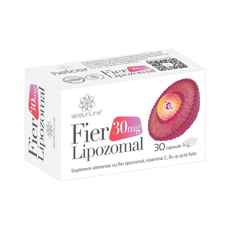 Fier Lipozomal 30mg x 30cps BioSunLine