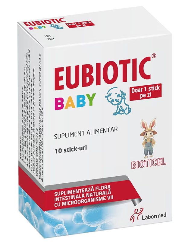 Eubiotic Baby Stick x 10buc Labormed