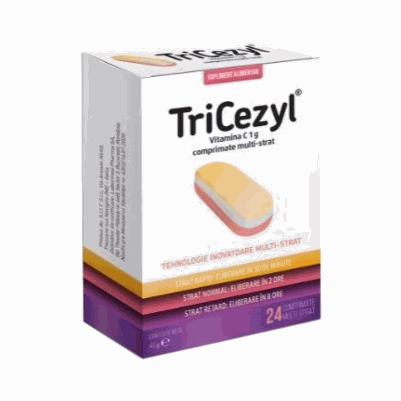 Tricezyl 1000mg x 24cpr Labormed