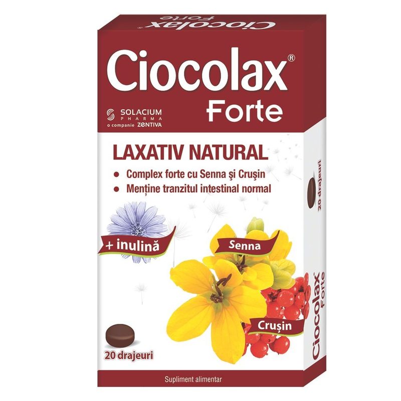 Ciocolax Forte x 20drj Labormed